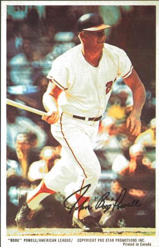 1972 Pro Stars Postcards #NNO Boog Powell Front