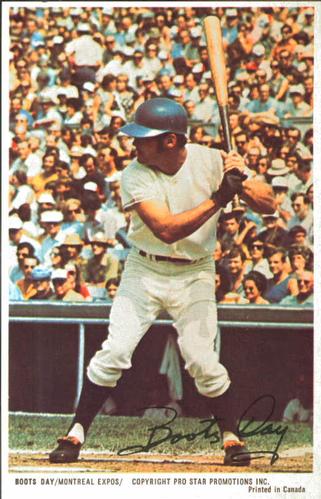 1972 Pro Stars Postcards #NNO Boots Day Front