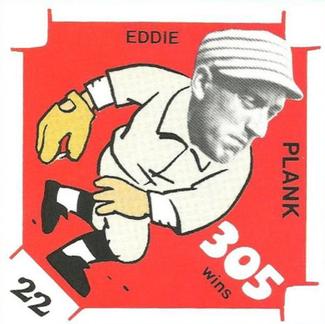 1980 Laughlin The 300/.400/500 Club #22 Eddie Plank Front