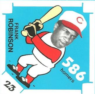 1980 Laughlin The 300/.400/500 Club #23 Frank Robinson Front