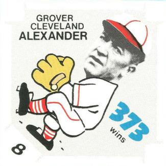 1980 Laughlin The 300/.400/500 Club #8 Grover Cleveland Alexander Front