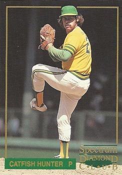 1993 Spectrum Diamond Club #5 Catfish Hunter Front