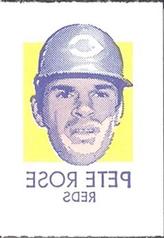 1971 Topps Tattoos #NNO Pete Rose Front