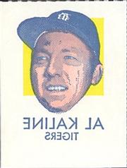 1971 Topps Tattoos #NNO Al Kaline Front
