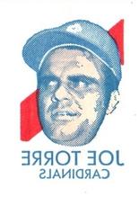 1971 Topps Tattoos #NNO Joe Torre Front