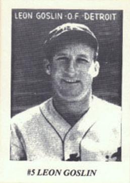 1978-80 Dearborn Card Show/Convention Promos #5 Goose Goslin Front