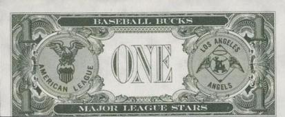 1962 Topps Baseball Bucks #NNO Ken L. Hunt Back