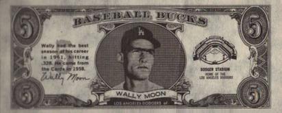 1962 Topps Baseball Bucks #NNO Wally Moon Front