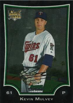 2009 Bowman Draft Picks & Prospects - Chrome #BDP7 Kevin Mulvey Front