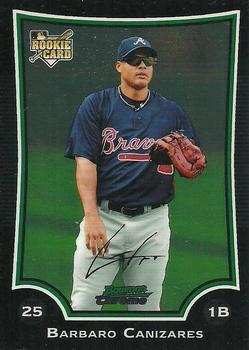 2009 Bowman Draft Picks & Prospects - Chrome #BDP30 Barbaro Canizares Front