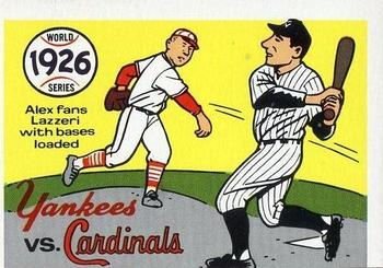1970 Fleer World Series #23 1926 - Yankees vs. Cardinals - Grover Alexander / Tony Lazzeri Front