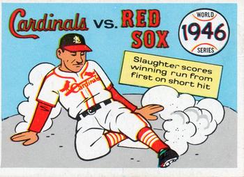 1970 Fleer World Series #43 1946 - Cardinals vs. Red Sox - Enos Slaughter Front