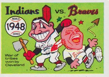 1970 Fleer World Series #45 1948 - Indians vs. Braves Front