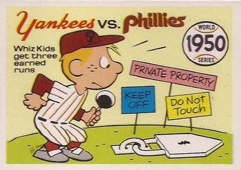 1970 Fleer World Series #47 1950 - Yankees vs. Phillies Front
