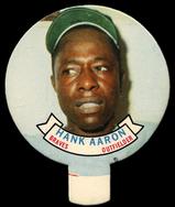 1970 Topps Candy Lid #NNO Hank Aaron Front