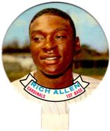 1970 Topps Candy Lid #NNO Dick Allen Front