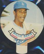 1970 Topps Candy Lid #NNO Willie Davis Front