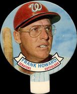 1970 Topps Candy Lid #NNO Frank Howard Front
