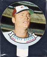 1970 Topps Candy Lid #NNO Rusty Staub Front