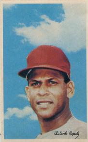1969-70 MLB/MLBPA Baseball Stars Photostamps #NNO Orlando Cepeda Front