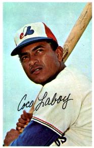 1969-70 MLB/MLBPA Baseball Stars Photostamps #NNO Jose Laboy Front