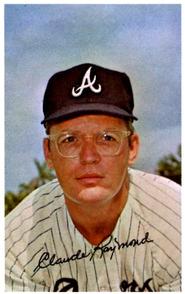1969-70 MLB/MLBPA Baseball Stars Photostamps #NNO Claude Raymond Front