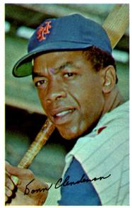 1969-70 MLB/MLBPA Baseball Stars Photostamps #NNO Donn Clendenon Front