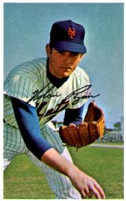 1969-70 MLB/MLBPA Baseball Stars Photostamps #NNO Nolan Ryan Front