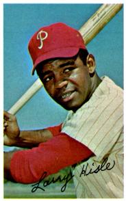 1969-70 MLB/MLBPA Baseball Stars Photostamps #NNO Larry Hisle Front