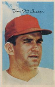 1969-70 MLB/MLBPA Baseball Stars Photostamps #NNO Tim McCarver Front