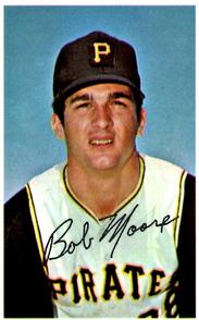 1969-70 MLB/MLBPA Baseball Stars Photostamps #NNO Bob Moose Front