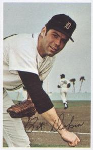 1969-70 MLB/MLBPA Baseball Stars Photostamps #NNO Pat Dobson Front