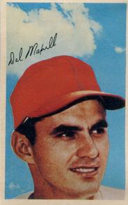 1969-70 MLB/MLBPA Baseball Stars Photostamps #NNO Dal Maxvill Front