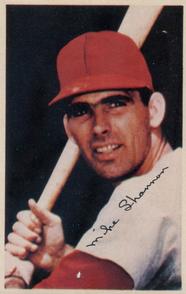 1969-70 MLB/MLBPA Baseball Stars Photostamps #NNO Mike Shannon Front