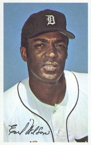 1969-70 MLB/MLBPA Baseball Stars Photostamps #NNO Earl Wilson Front