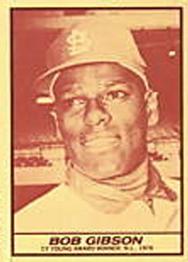 1971 Milk Duds #NNO Bob Gibson Front