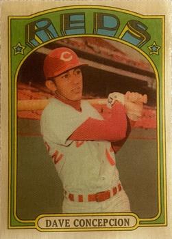 1972 Topps Cloth Test #NNO Dave Concepcion Front