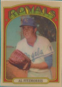 1972 Topps Cloth Test #NNO Al Fitzmorris Front