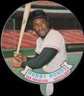 1972 Topps Candy Lids Test #NNO Bobby Bonds Front
