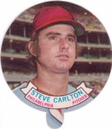 1972 Topps Candy Lids Test #NNO Steve Carlton Front