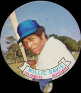 1972 Topps Candy Lids Test #NNO Willie Davis Front