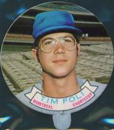 1972 Topps Candy Lids Test #NNO Tim Foli Front