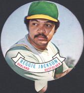 1972 Topps Candy Lids Test #NNO Reggie Jackson Front