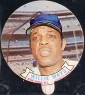 1972 Topps Candy Lids Test #NNO Willie Mays Front