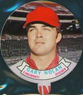 1972 Topps Candy Lids Test #NNO Gary Nolan Front