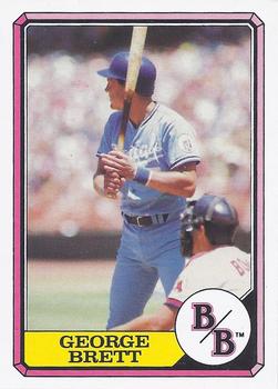 1987 Topps Boardwalk and Baseball #13 George Brett Front