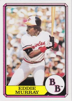1987 Topps Boardwalk and Baseball #2 Eddie Murray Front