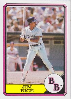 1987 Topps Boardwalk and Baseball #5 Jim Rice Front