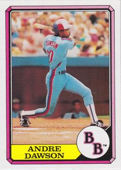 1987 Topps Boardwalk and Baseball #10 Andre Dawson Front
