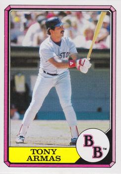 1987 Topps Boardwalk and Baseball #15 Tony Armas Front